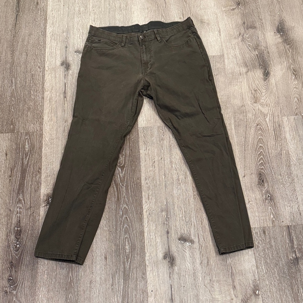 Olive Green Skinny Jeans
